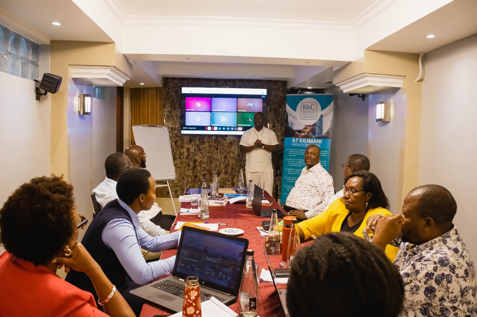 KMC professional mediator training session